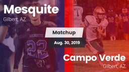 Matchup: Mesquite  vs. Campo Verde  2019