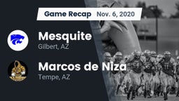 Recap: Mesquite  vs. Marcos de Niza  2020