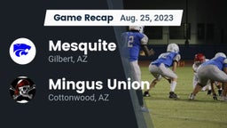 Recap: Mesquite  vs. Mingus Union  2023