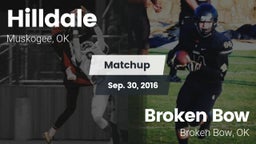Matchup: Hilldale  vs. Broken Bow  2016
