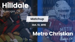 Matchup: Hilldale  vs. Metro Christian  2016