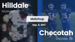 Matchup: Hilldale  vs. Checotah  2017