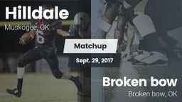 Matchup: Hilldale  vs. Broken bow  2017
