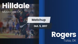 Matchup: Hilldale  vs. Rogers  2017