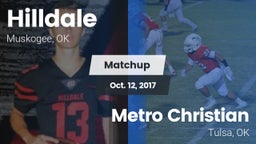 Matchup: Hilldale  vs. Metro Christian  2017