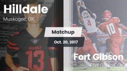 Matchup: Hilldale  vs. Fort Gibson  2017