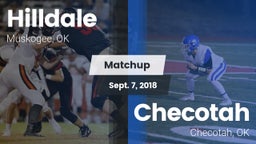Matchup: Hilldale  vs. Checotah  2018