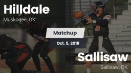 Matchup: Hilldale  vs. Sallisaw  2018