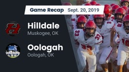 Recap: Hilldale  vs. Oologah  2019