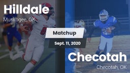 Matchup: Hilldale  vs. Checotah  2020