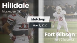 Matchup: Hilldale  vs. Fort Gibson  2020