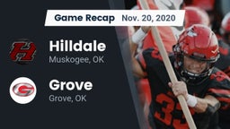 Recap: Hilldale  vs. Grove  2020