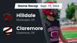 Recap: Hilldale  vs. Claremore  2023