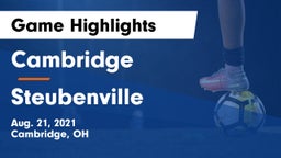 Cambridge  vs Steubenville  Game Highlights - Aug. 21, 2021