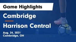 Cambridge  vs Harrison Central  Game Highlights - Aug. 24, 2021