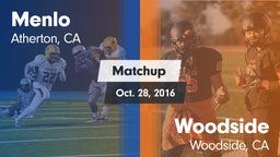 Matchup: Menlo  vs. Woodside  2016