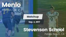 Matchup: Menlo  vs. Stevenson School 2017