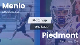 Matchup: Menlo  vs. Piedmont  2017