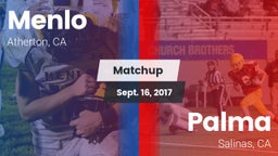 Matchup: Menlo  vs. Palma  2017
