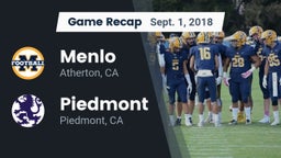 Recap: Menlo  vs. Piedmont  2018