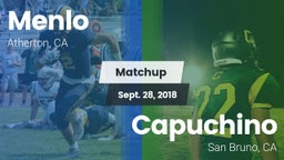 Matchup: Menlo School vs. Capuchino  2018