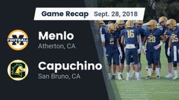 Recap: Menlo  vs. Capuchino  2018
