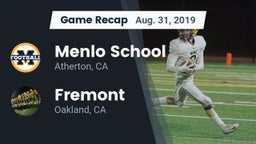 Recap: Menlo School vs. Fremont  2019