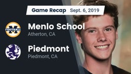 Recap: Menlo School vs. Piedmont  2019