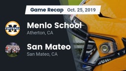 Recap: Menlo School vs. San Mateo  2019