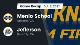 Recap: Menlo School vs. Jefferson  2021