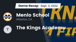 Recap: Menlo School vs. The Kings Academy  2022