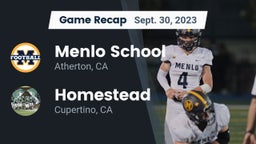 Recap: Menlo School vs. Homestead  2023