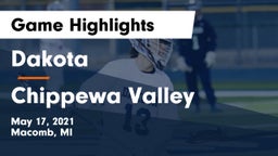 Dakota  vs Chippewa Valley  Game Highlights - May 17, 2021
