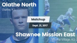 Matchup: Olathe North vs. Shawnee Mission East  2017