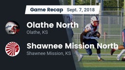 Recap: Olathe North  vs. Shawnee Mission North  2018