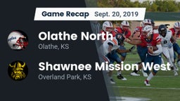 Recap: Olathe North  vs. Shawnee Mission West 2019