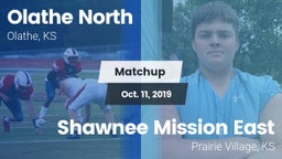 Matchup: Olathe North vs. Shawnee Mission East  2019