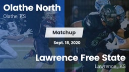Matchup: Olathe North vs. Lawrence Free State  2020