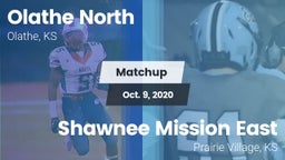 Matchup: Olathe North vs. Shawnee Mission East  2020