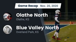 Recap: Olathe North  vs. Blue Valley North  2020