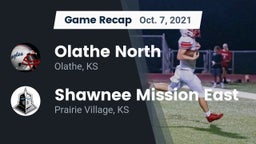 Recap: Olathe North  vs. Shawnee Mission East  2021