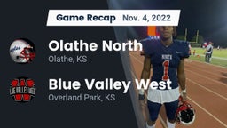 Recap: Olathe North  vs. Blue Valley West  2022