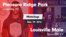 Matchup: Pleasure Ridge Park vs. Louisville Male  2016