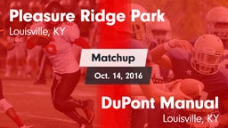 Matchup: Pleasure Ridge Park vs. DuPont Manual  2016