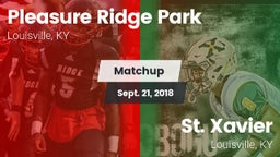 Matchup: Pleasure Ridge Park vs. St. Xavier  2018