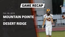 Recap: Mountain Pointe  vs. Desert Ridge  2015