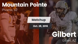 Matchup: Mountain Pointe vs. Gilbert  2016