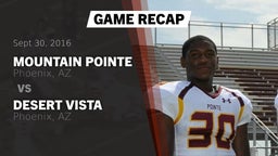 Recap: Mountain Pointe  vs. Desert Vista  2016