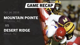 Recap: Mountain Pointe  vs. Desert Ridge  2016