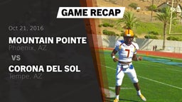 Recap: Mountain Pointe  vs. Corona del Sol  2016